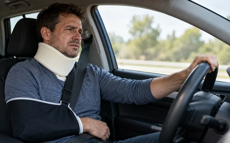 Uber driver accident and injury lawyer assisting injured rideshare workers in California.