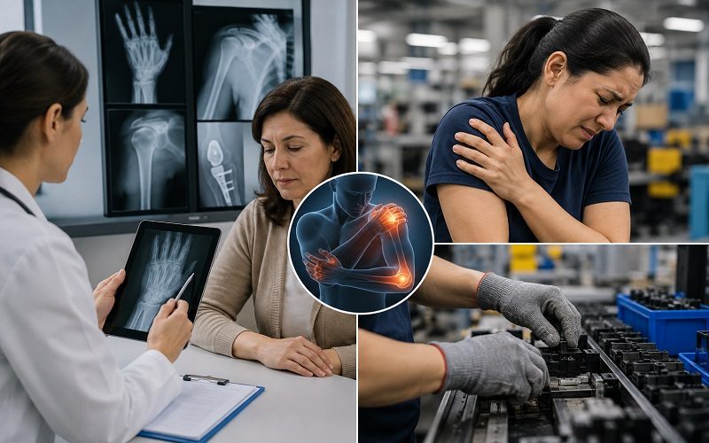 Attorney representing a California worker affected by a repetitive stress injury