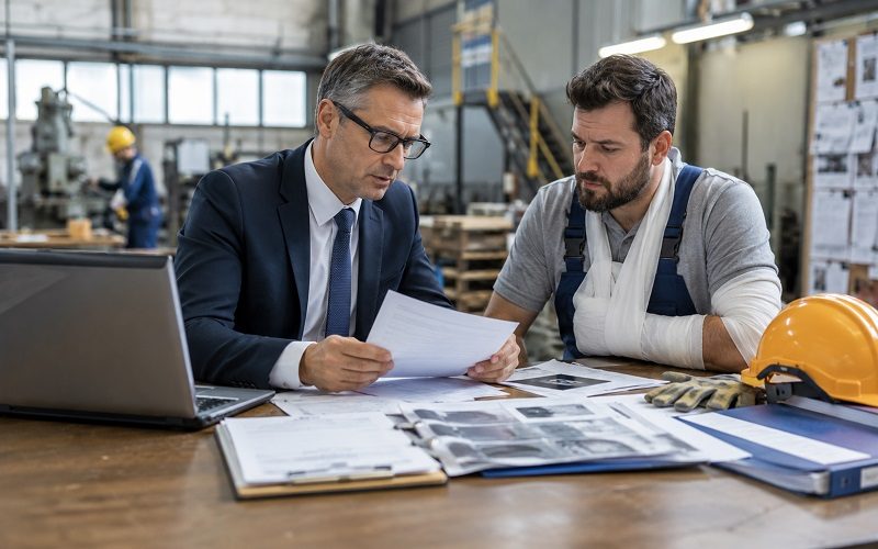 California workplace injury attorney helping factory and warehouse workers pursue compensation for job-related accidents.