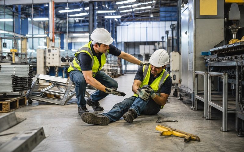 Workers’ compensation legal help after industrial accident