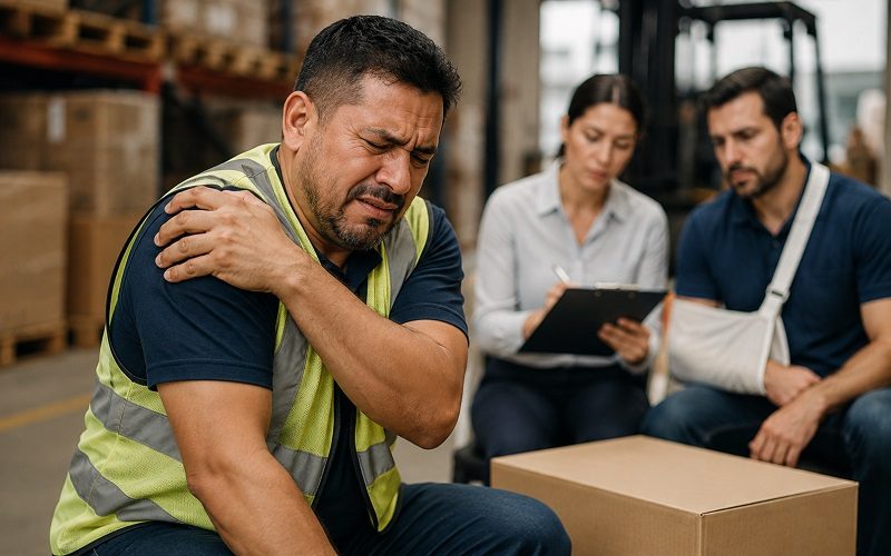 Torn rotator cuff and shoulder injury lawyer helping an injured worker with a legal claim.