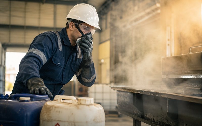 Factory work injuries lawyer reviewing a worker’s machinery-related injury case.